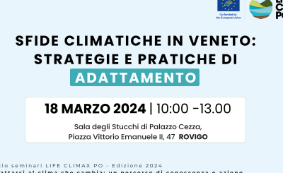 SFIDE CLIMATICHE IN VENETO: STRATEGIE DI ADATTAMENTO