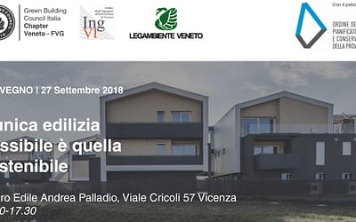 Convegno "L'unica edilizia possibile è quella sostenibile"