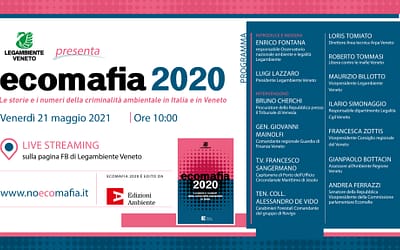 Ecomafia 2020 – Le storie e i numeri della criminalità ambientale in Italia e in Veneto