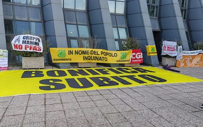 Processo PFAS Miteni: le dichiarazioni di Legambiente