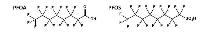 PFAS struttura chimica